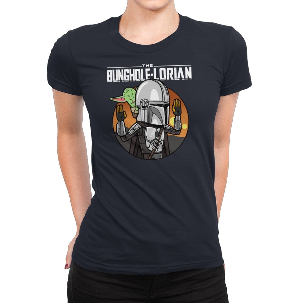 The Bunghole-lorian - Womens Premium T-Shirts RIPT Apparel Small / Midnight Navy