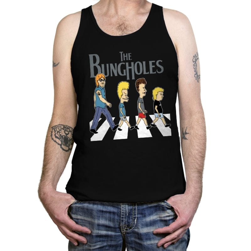 The Bungholes - Tanktop Tanktop RIPT Apparel X-Small / Black