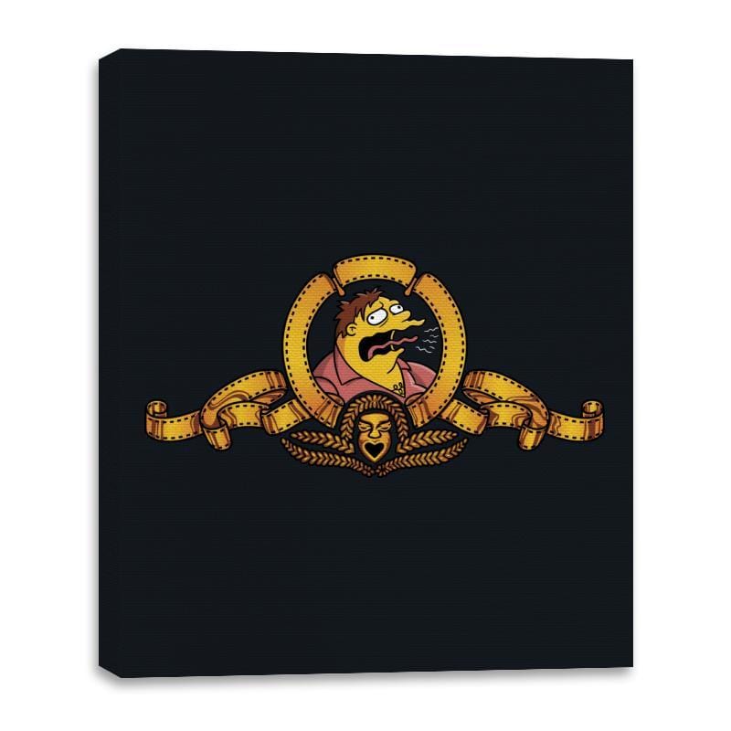 The Burp King - Canvas Wraps Canvas Wraps RIPT Apparel 16x20 / Black