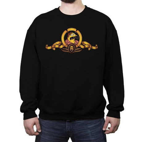 The Burp King - Crew Neck Sweatshirt Crew Neck Sweatshirt RIPT Apparel Small / Black