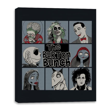 The Burton Bunch - Canvas Wraps Canvas Wraps RIPT Apparel 16x20 / Black