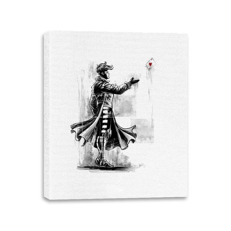 The Cajun on the Wall - Canvas Wraps Canvas Wraps RIPT Apparel 11x14 / White