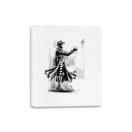 The Cajun on the Wall - Canvas Wraps Canvas Wraps RIPT Apparel 8x10 / White