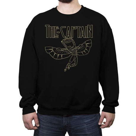 The Captain - Crew Neck Sweatshirt Crew Neck Sweatshirt RIPT Apparel Small / Black