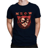 The Cat said Meow - Mens Premium T-Shirts RIPT Apparel Small / Midnight Navy