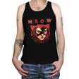 The Cat said Meow - Tanktop Tanktop RIPT Apparel X-Small / Black