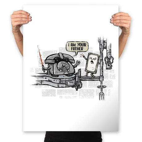 The Cell Father - Prints Posters RIPT Apparel 18x24 / White