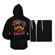 The Championship VS The Wrestlers - Hoodies Hoodies RIPT Apparel Small / Black