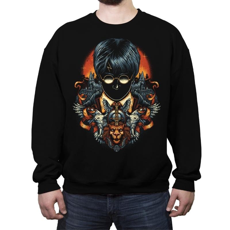 The Chosen One - Crew Neck Sweatshirt Crew Neck Sweatshirt RIPT Apparel Small / Black