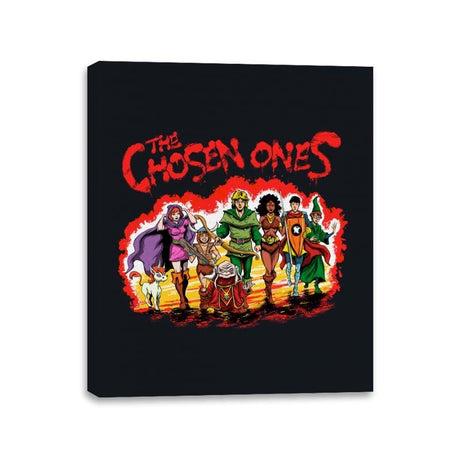 The Chosen Ones Roll - Canvas Wraps Canvas Wraps RIPT Apparel 11x14 / Black