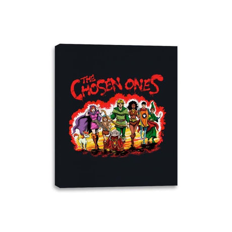 The Chosen Ones Roll - Canvas Wraps Canvas Wraps RIPT Apparel 8x10 / Black