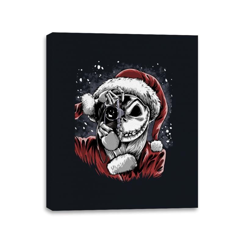 The Christmas Joke - Canvas Wraps Canvas Wraps RIPT Apparel 11x14 / Black