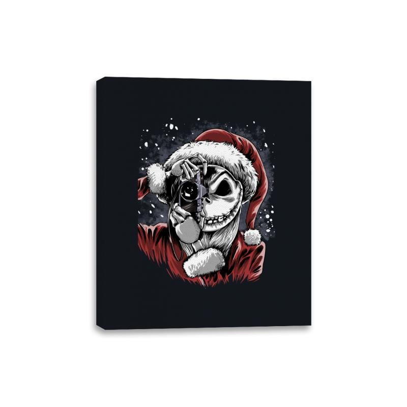 The Christmas Joke - Canvas Wraps Canvas Wraps RIPT Apparel 8x10 / Black