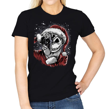 The Christmas Joke - Womens T-Shirts RIPT Apparel Small / Black