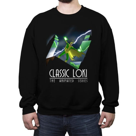 The Classic - Crew Neck Sweatshirt Crew Neck Sweatshirt RIPT Apparel Small / Black