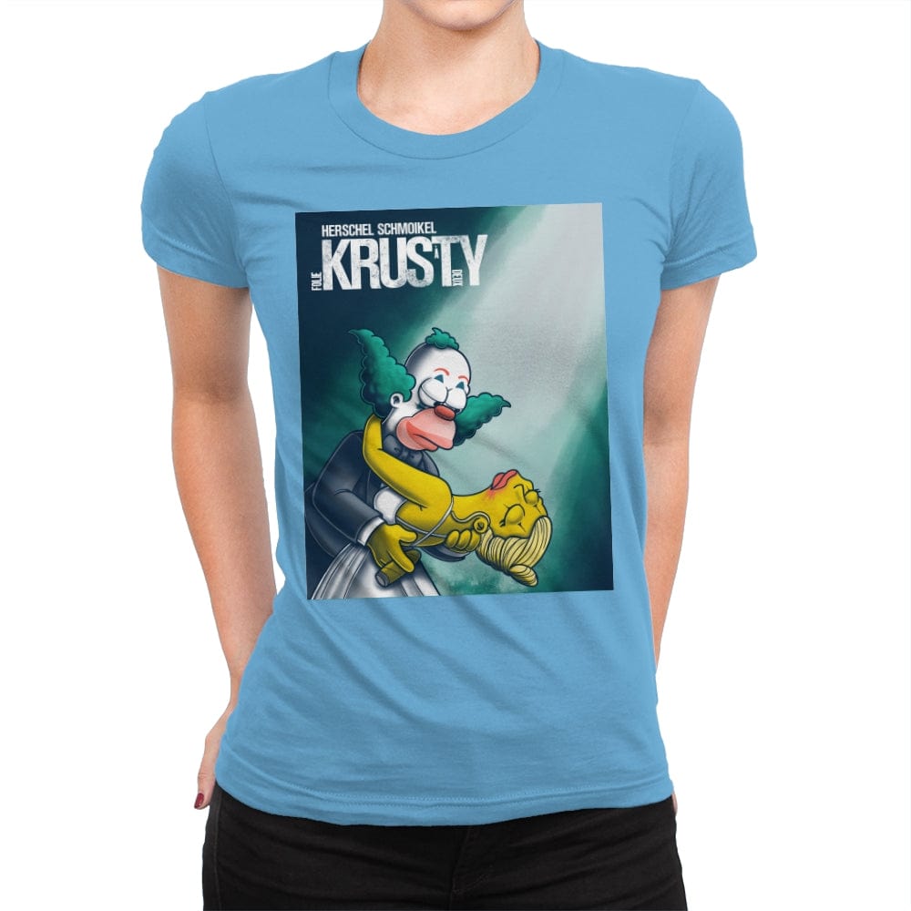 The Clown 2 - Womens Premium T-Shirts RIPT Apparel Small / Turquoise