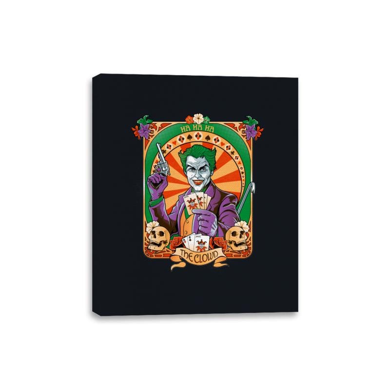 The Clown - Canvas Wraps Canvas Wraps RIPT Apparel 8x10 / Black