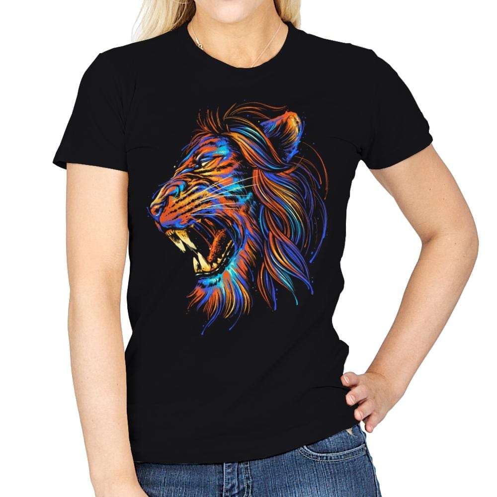 The Color of Rage - Womens T-Shirts RIPT Apparel Small / Black