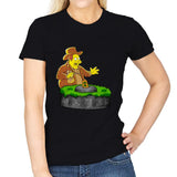 The Comic Guy Adventure - Womens T-Shirts RIPT Apparel Small / Black