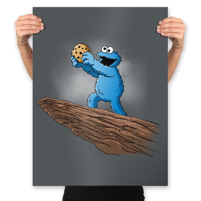 The Cookie King - Prints Posters RIPT Apparel 18x24 / Charcoal