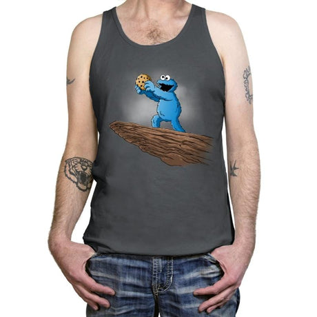 The Cookie King - Tanktop Tanktop RIPT Apparel X-Small / Asphalt