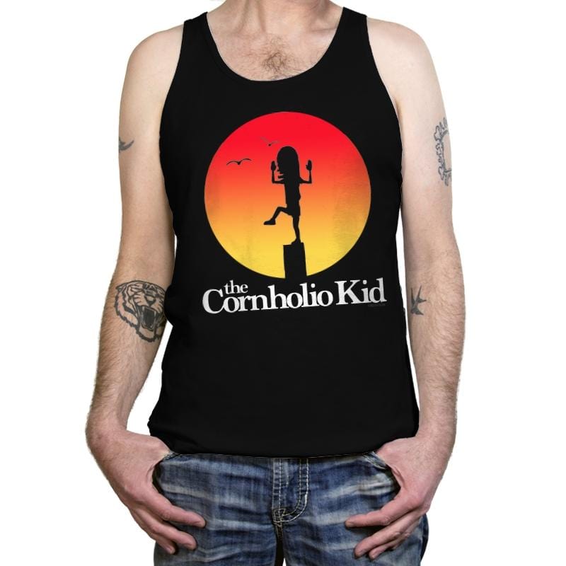 The Cornholio Kid - Tanktop Tanktop RIPT Apparel X-Small / Black