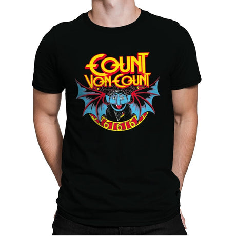 The Count - Anytime - Mens Premium T-Shirts RIPT Apparel Small / Black