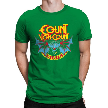 The Count - Anytime - Mens Premium T-Shirts RIPT Apparel Small / Kelly