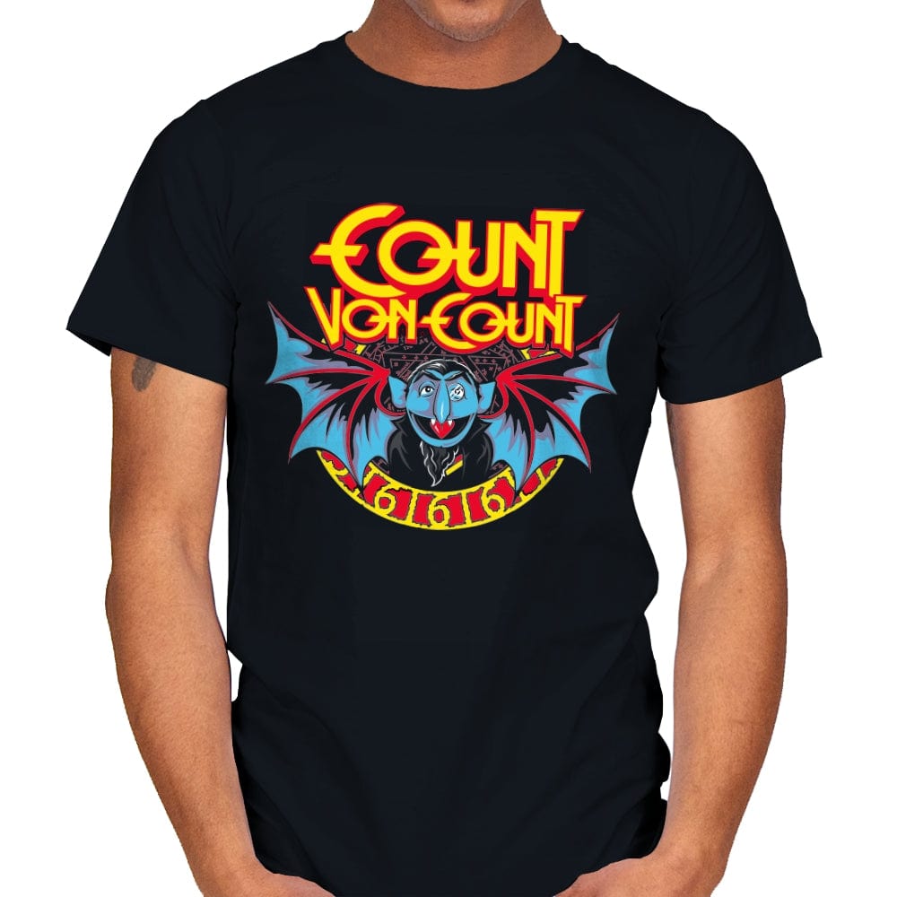 The Count - Anytime - Mens T-Shirts RIPT Apparel Small / Black