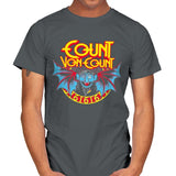 The Count - Anytime - Mens T-Shirts RIPT Apparel Small / Charcoal