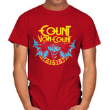 The Count - Anytime - Mens T-Shirts RIPT Apparel Small / Red