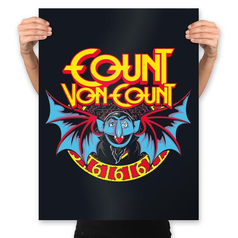 The Count - Prints Posters RIPT Apparel 18x24 / Black