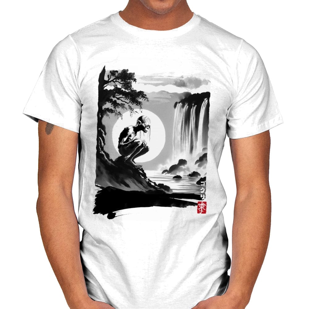 The Creature's Journey - Mens T-Shirts RIPT Apparel Small / White