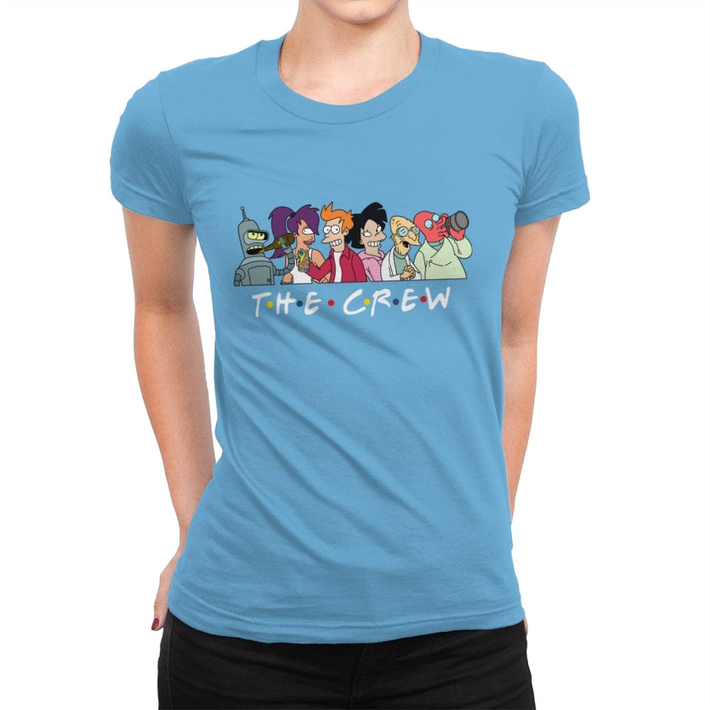 The Crew - Womens Premium T-Shirts RIPT Apparel Small / Turquoise