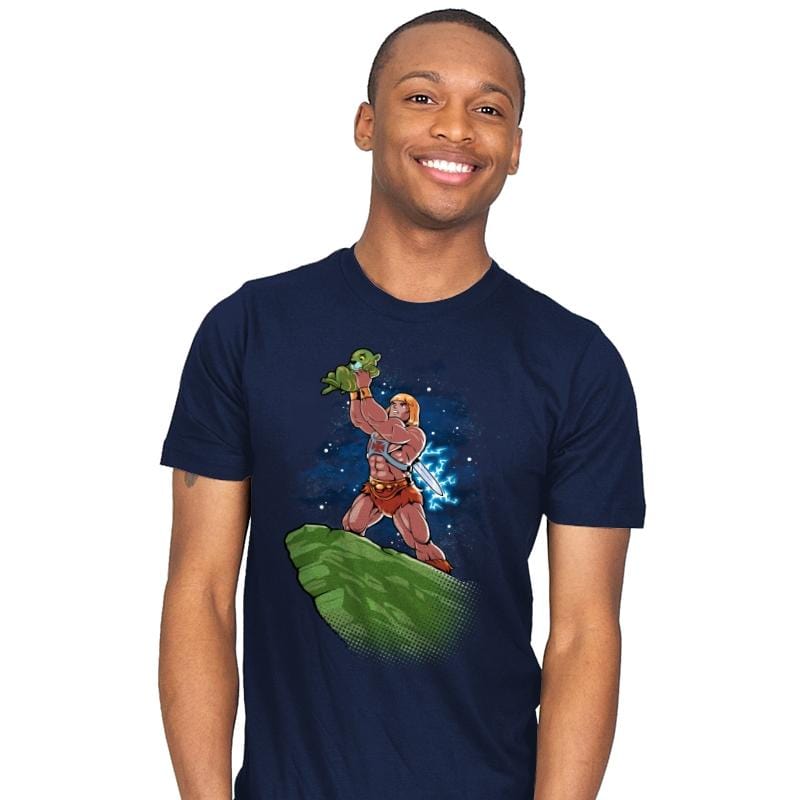 The Cringer King - Mens T-Shirts RIPT Apparel Small / Navy