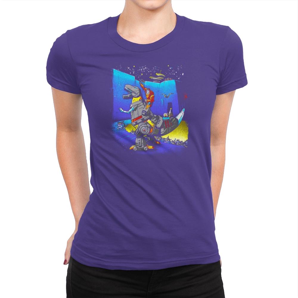 The Crossing of Quintessa Exclusive - Womens Premium T-Shirts RIPT Apparel Small / Purple Rush