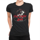 The Crow Bar - Womens Premium T-Shirts RIPT Apparel Small / Black