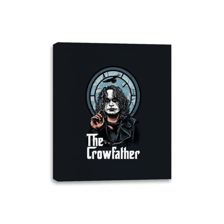 The Crowfather - Canvas Wraps Canvas Wraps RIPT Apparel 8x10 / Black