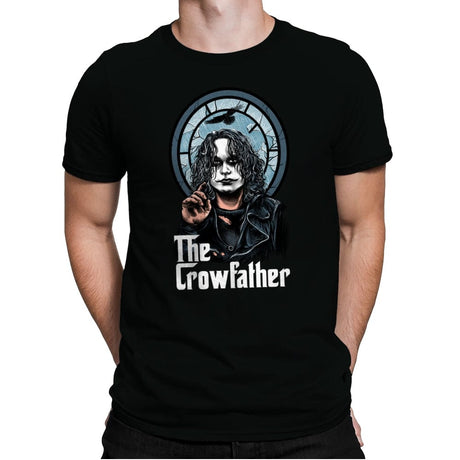 The Crowfather - Mens Premium T-Shirts RIPT Apparel Small / Black