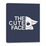 The Cute Face - Canvas Wraps Canvas Wraps RIPT Apparel 16x20 / Navy