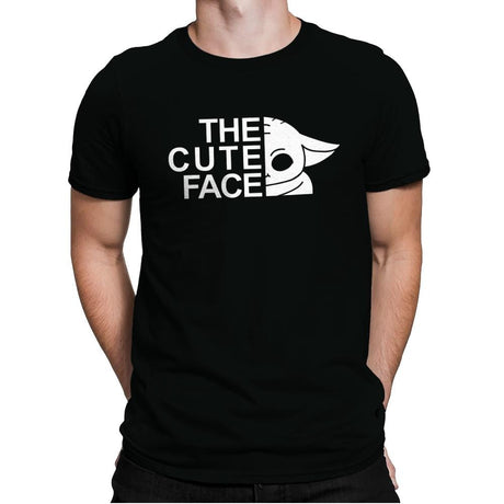 The Cute Face - Mens Premium T-Shirts RIPT Apparel Small / Black