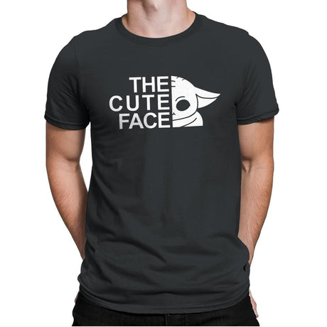 The Cute Face - Mens Premium T-Shirts RIPT Apparel Small / Heavy Metal