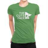 The Cute Face - Womens Premium T-Shirts RIPT Apparel Small / Kelly