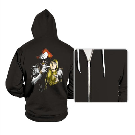 The Dancing Clown - Hoodies Hoodies RIPT Apparel Small / Black