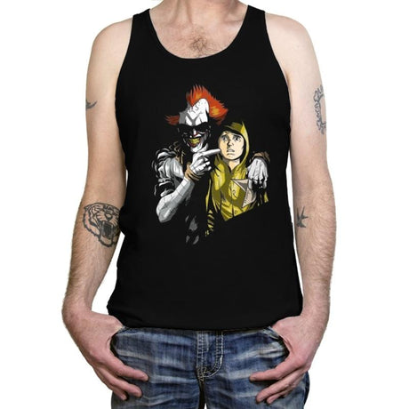 The Dancing Clown - Tanktop Tanktop RIPT Apparel X-Small / Black