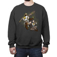 The Dark King - Crew Neck Sweatshirt Crew Neck Sweatshirt RIPT Apparel Small / Charcoal