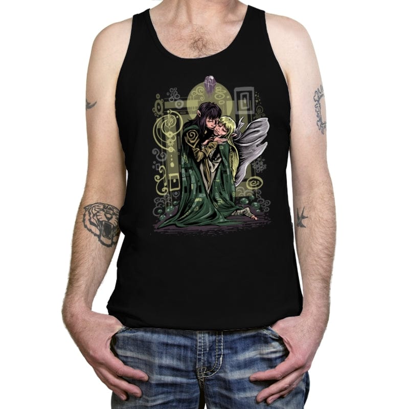 The Dark Kiss - Tanktop Tanktop RIPT Apparel X-Small / Black