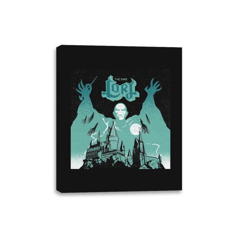 The Dark Lord Rock - Canvas Wraps Canvas Wraps RIPT Apparel 8x10 / Black