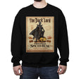 The Dark Lord - Spiced Rum - Crew Neck Sweatshirt Crew Neck Sweatshirt RIPT Apparel Small / Black