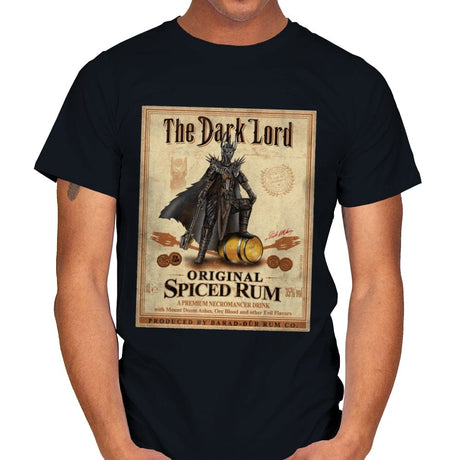 The Dark Lord - Spiced Rum - Mens T-Shirts RIPT Apparel Small / Black